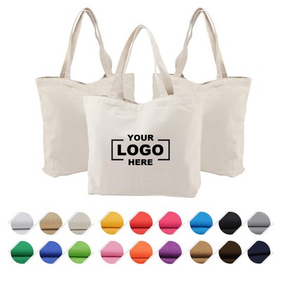 Full Color Canvas Carry Bag Carrier Reticule Tote