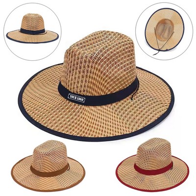 Wide Brim Straw Sunshade Hats