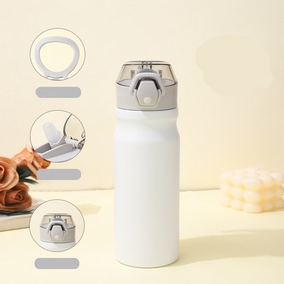 New Outdoor SportsDouble-layer 304 Stainless Steel Insulation Water Bottle