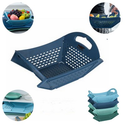 Plastic Folding Storage Basket