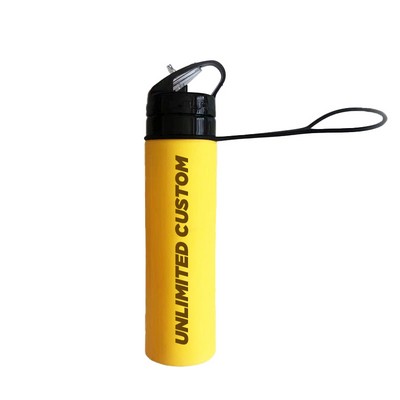 Collapsible Silicone Water Bottle