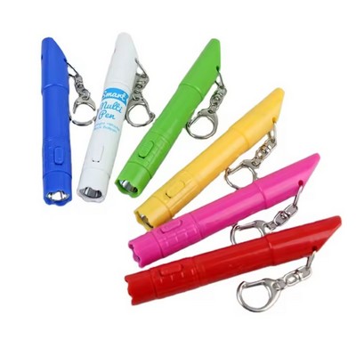 Multi-function Flashlight Whistle Ballpoint Pen