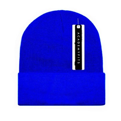 Academy Fits 12'' Essential Cuffed Knit Beanie