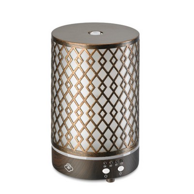 Serene House Arrow Brown 90 Metal Ultrasonic Diffuser, Brown