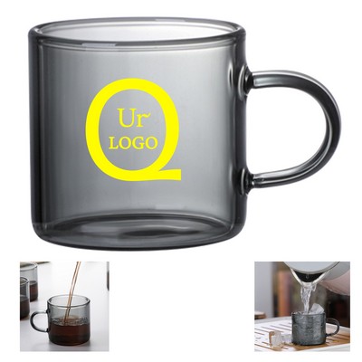 3.4Oz Small Smoke Grey Mug