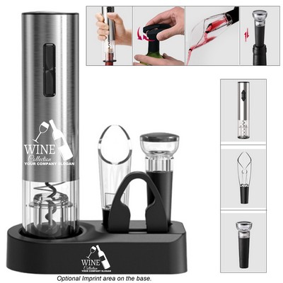 5-Piece Chargeable Electric Wine Opener Set