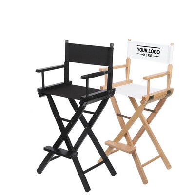 Classic Wood Director's Chair- Durable and Timeless