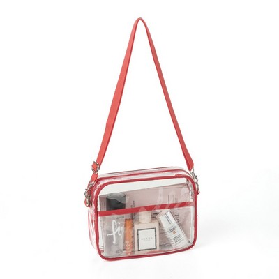 ClearPass Clear Crossbody Bag 8" x 2.5"