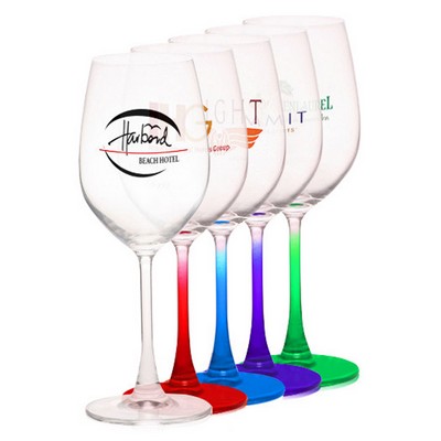 Lead Free Crystal Wine Glasses 13.25 oz