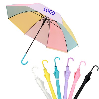 Long Handle Colorful Umbrella