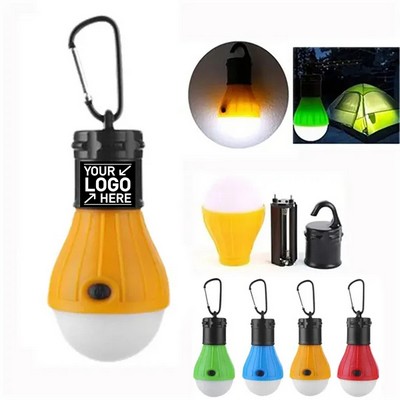 Portable Tent Lamp with Clip Hook for Easy Hanging