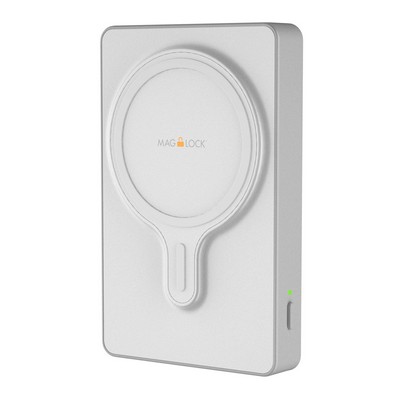 myCharge Maglock Magsafe 6000Mah Power Bank White