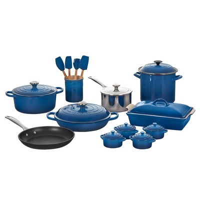 Le Creuset 20Pc Mixed Material Cookware & Kitchen Set Marseille