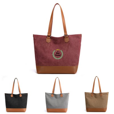 Large Capacity Canvas Tote Bags Handbags