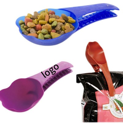 2-in-1 Pet Food Sealer Spoon