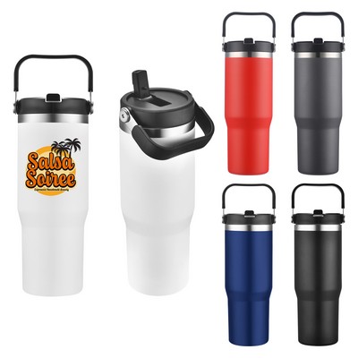 30 oz. Vacuum Insulated Travel Mug with Carrier