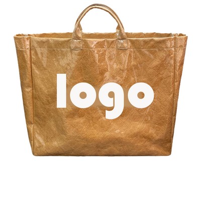 Washable PVC DuPont Paper Environmental Handbag