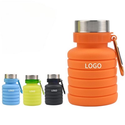 Silicone Collapsible Water Bottle