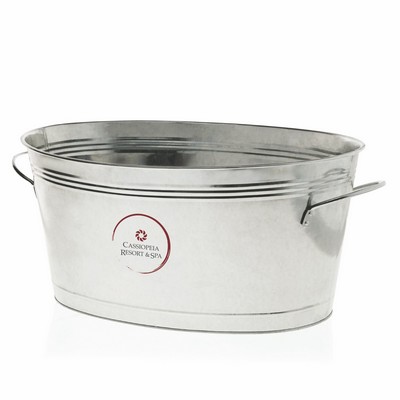 True® Galvanized Ice Bucket