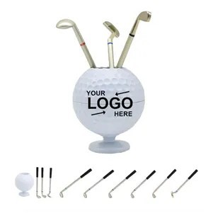 Golf Ball Model Pen Holder