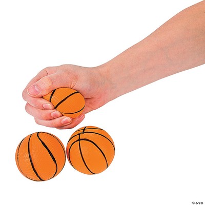 Basketball-Shaped Stress Reliever