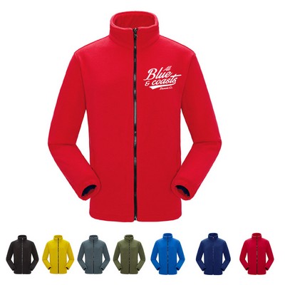 Outdoor Sports Leisure Plus Fleece Warm Jacket