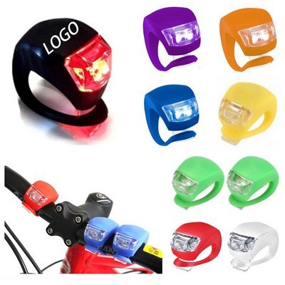 Silicone LED Bicycle Frog Light