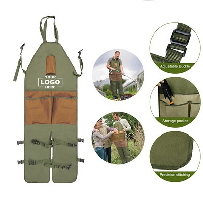 Durable Gardening Apron with Pockets