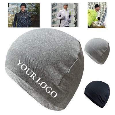 Satin Lined Beanie Cycling Skull Cap