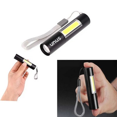 Cob Mini Outdoor Emergency Flashlight