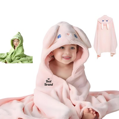 Soft Baby Hooded Bath Towel