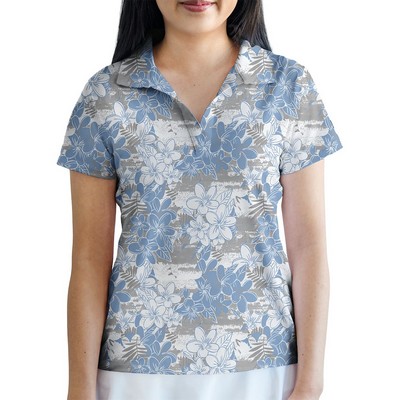 Women's Golf Polo - Tropical Mist Women's