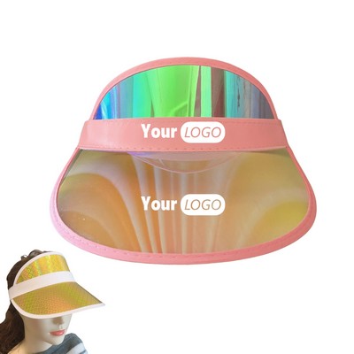 Outdoors PVC Clear Sun Visor