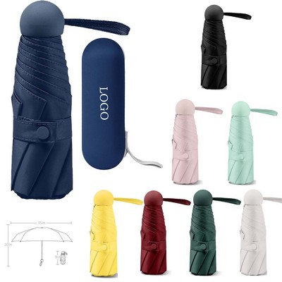 Mini Folding Capsule Umbrella