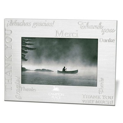 Many Thanks Photo Frame (4"x6" Photo)