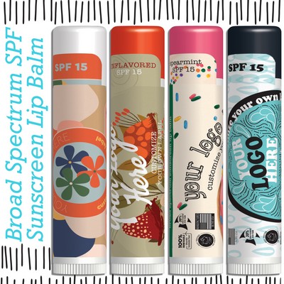 Citrus Flavor Premium Lip Balm Broad Spectrum SPF 15