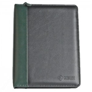 Senator Jr. Top Grain Leather 1 1/2" Zippered Ring Binder