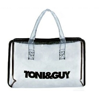 Clear Salon Zipper Tote Bag