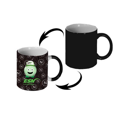 11oz. Black Morphing Mugs