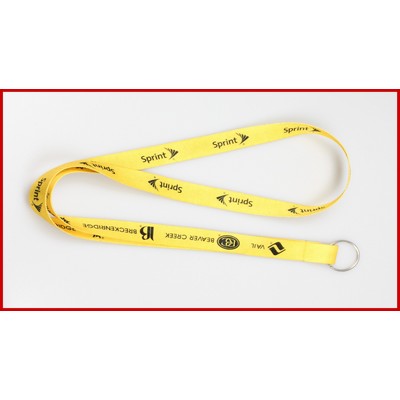 1/2" Dye Sublimation Lanyard