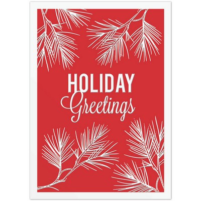 Classic-Pine Greetings Holiday Greeting Card