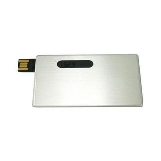 Metal Retractable Credit Card USB Drive