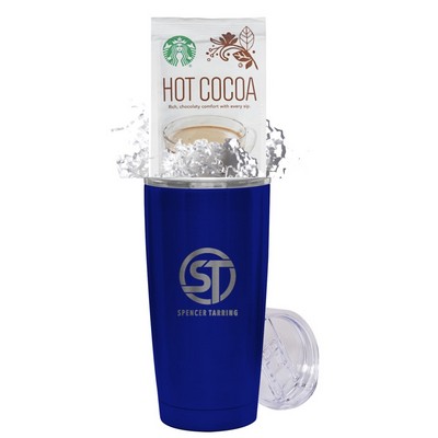 Laser Etched Tumbler with Starbucks Cocoa