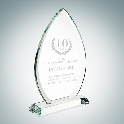 Teardrop Award w/ Base (Small)