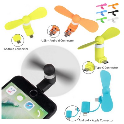 Mini USB Cellphone Fan