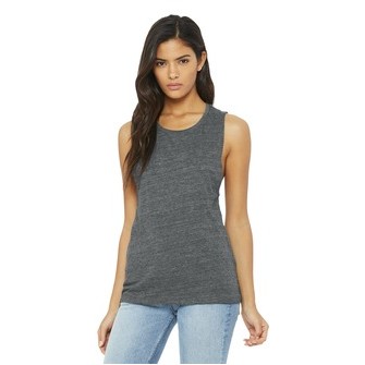 Bella+Canvas® Women's Flowy Scoop Muscle Tank Top