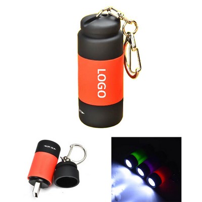 Mini Flashlight W/ Keychain