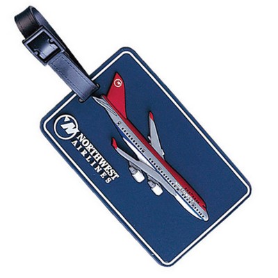 PVC Luggage Tag (4.5"L x 2.5"W)