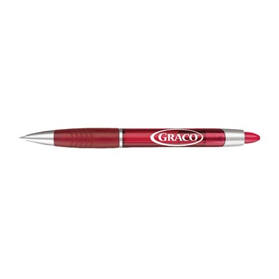 Papermate Element Translucent Cranberry Red Ballpoint Pen