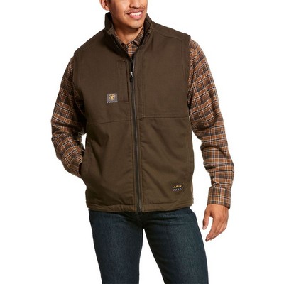 Ariat® Men's Wren Brown Rebar® Duracanvas™ Vest